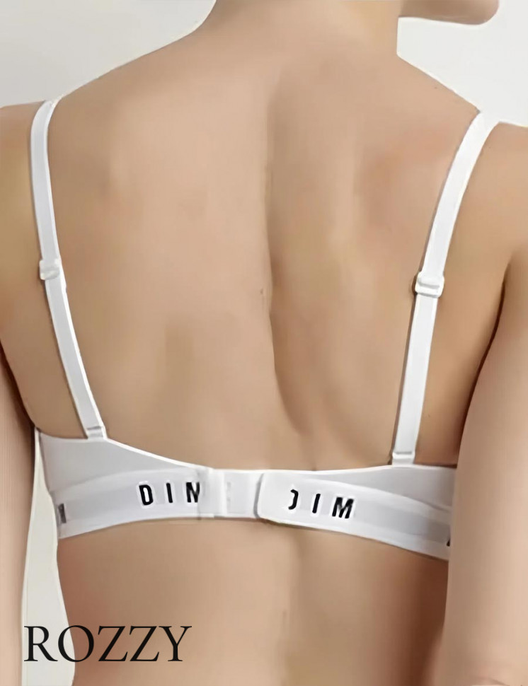 Бюстгальтер без косточек DIM Originals 0CIG белый