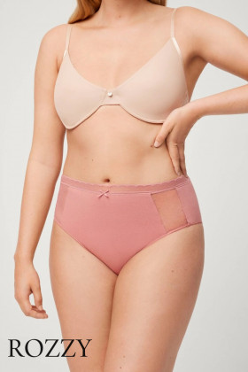 Трусы классика хлопковые Ysabel Mora 19536 пыльная роза