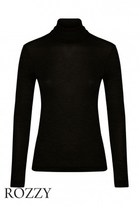 Водолазка шерстяная Madiva Zoe ML черный (15)