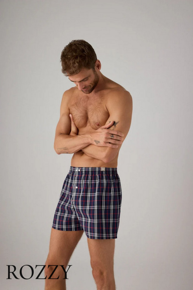 Трусы боксеры мужские Ysabel Mora 20379 темно-синий