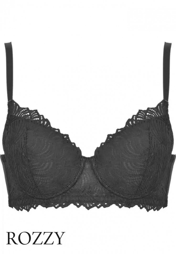 Бюстгальтер Naturana The Friday 7674 черный К