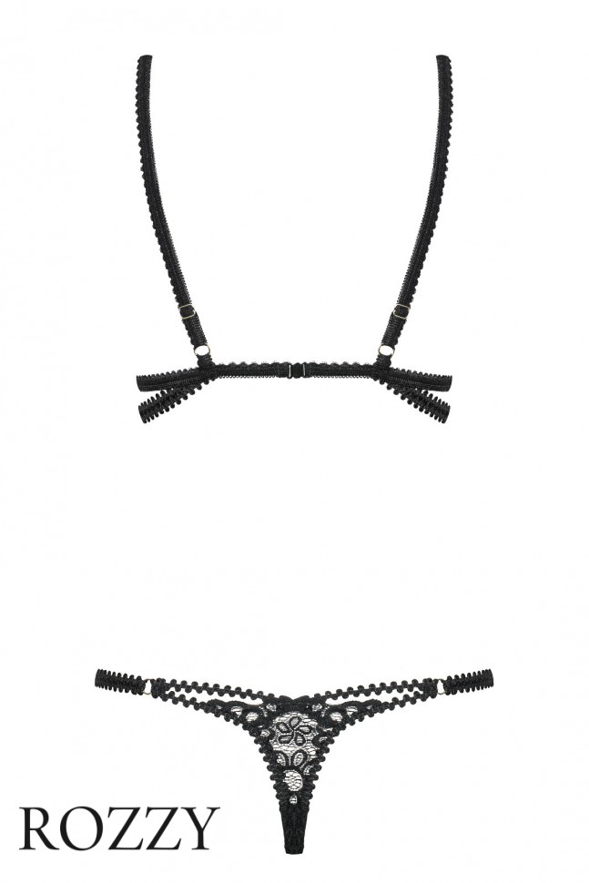 Боди стрэп Obsessive Mixty Ted черный 