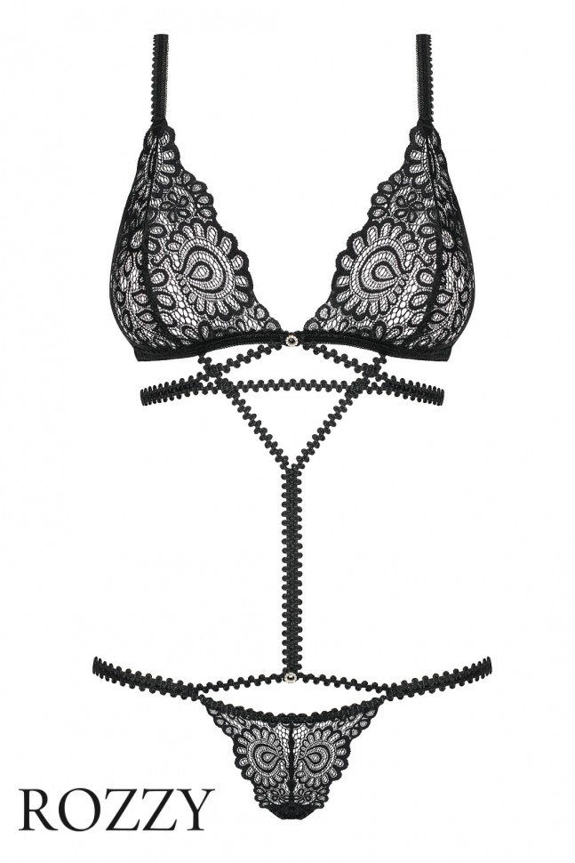 Боди стрэп Obsessive Mixty Ted черный 