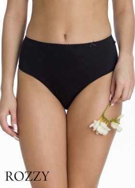 Трусы классика хлопковые Key LPC 110 черный (уп.2шт.) 