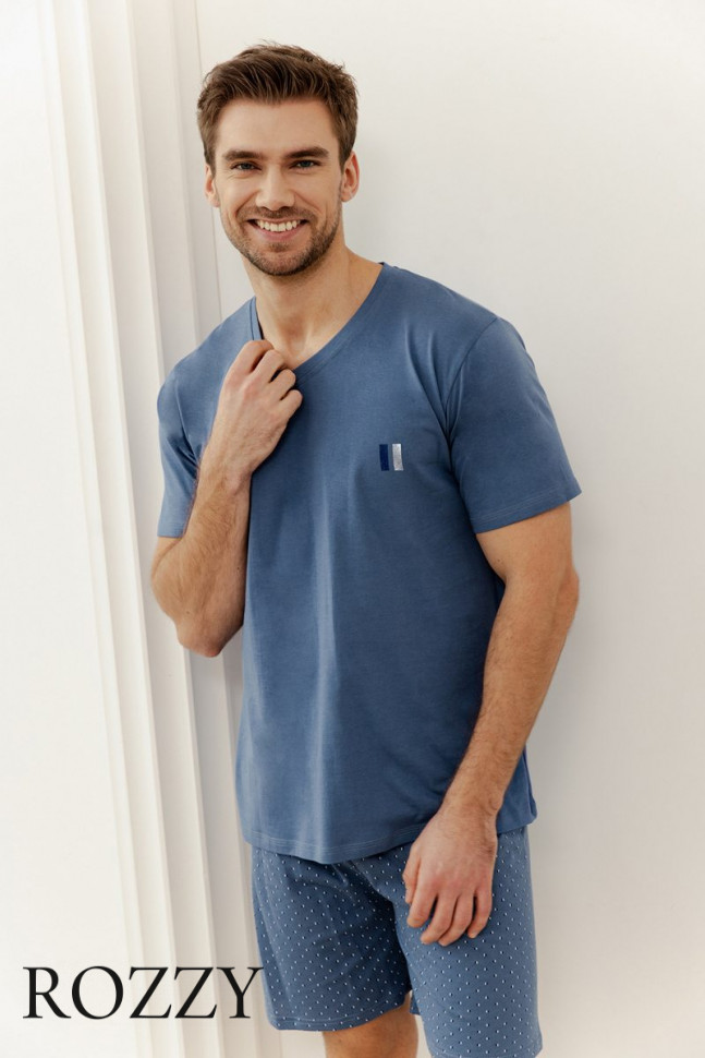 Пижама мужская Taro Henry 3397/3398/3399 джинсовый