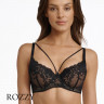 Бюстгальтер пуш-ап Esotiq Intonation 40877 черно-бежевый
