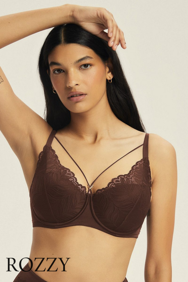 Бюстгальтер Esotiq Korin/89X 43584 шоколадный