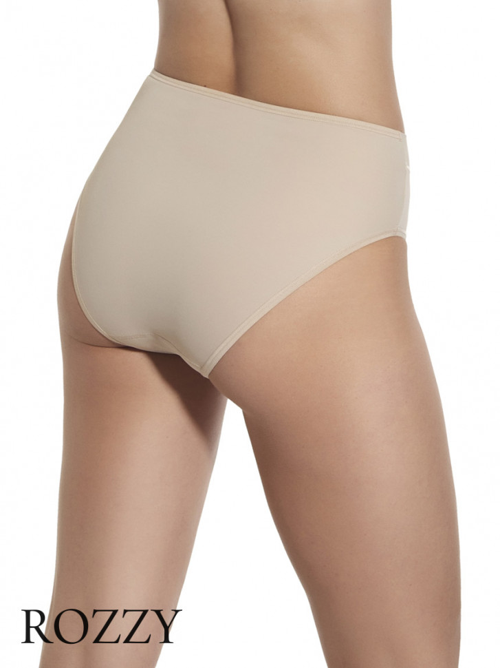 Трусы классика Selene Braga Alta Maribel 3119 серо-бежевый