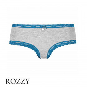 Трусы шорты Like It 6016137 серый/синий (deep aqua)