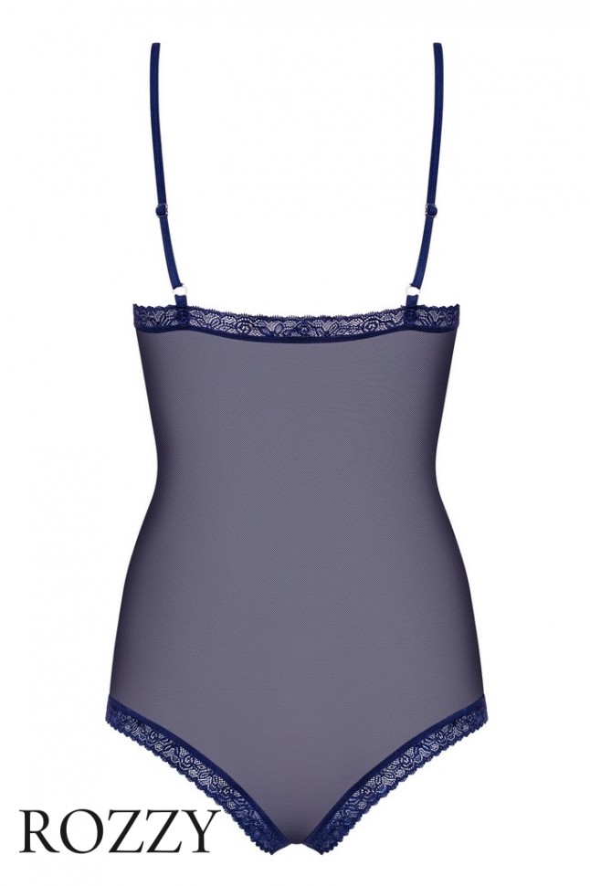 Боди Obsessive Suella Teddy фиолетовый