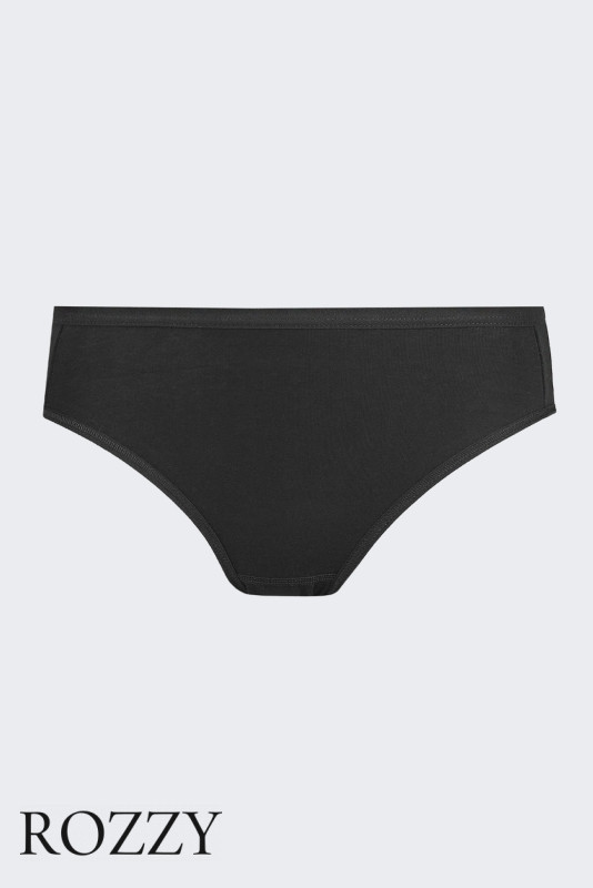 Трусы слипы хлопковые Nina Von C Base 4020122 черный