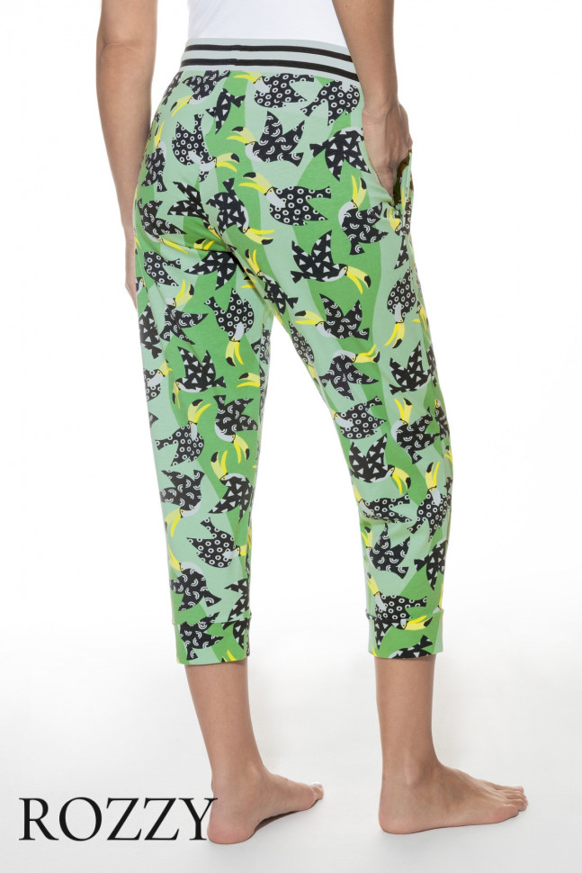 Брюки домашние Mey Flying Summer 1220055 зеленый