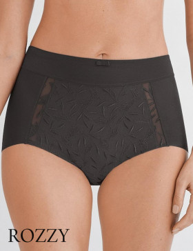 Трусы макси обрезные корректирующие Felina Vision Deluxe 280289 темно-серый К+Ф