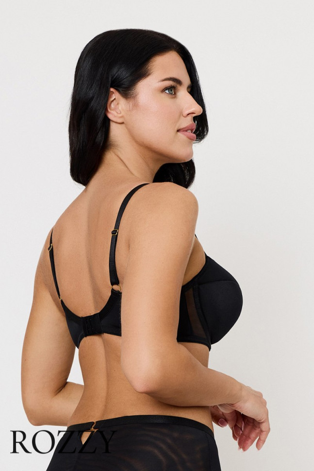 Бюстгальтер балконет пуш-ап Subtille Omena Black черный