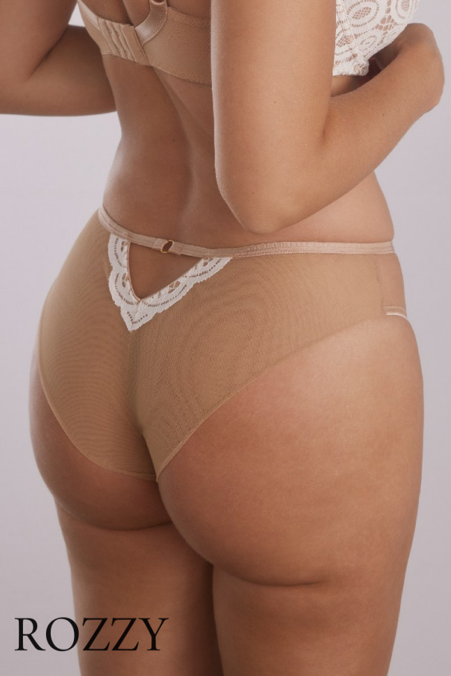 Трусы слипы Kinga Coco P-1105/2 кремовый/телесный