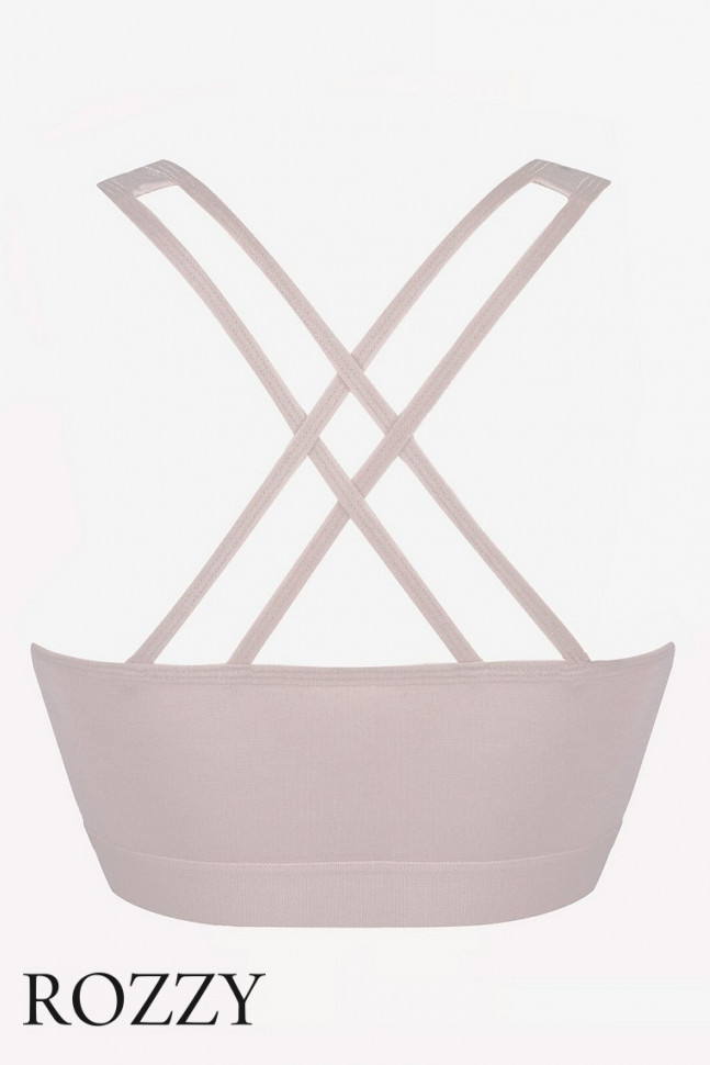 Топ хлопковый Key LBT 005 бежевый