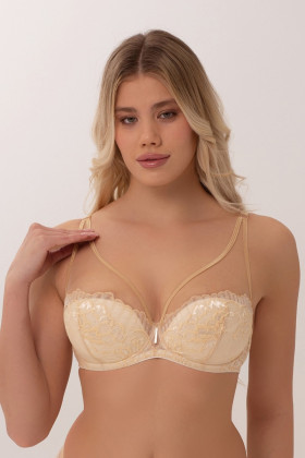 Бюстгальтер Subtille Estella Gold Bralette бежевый