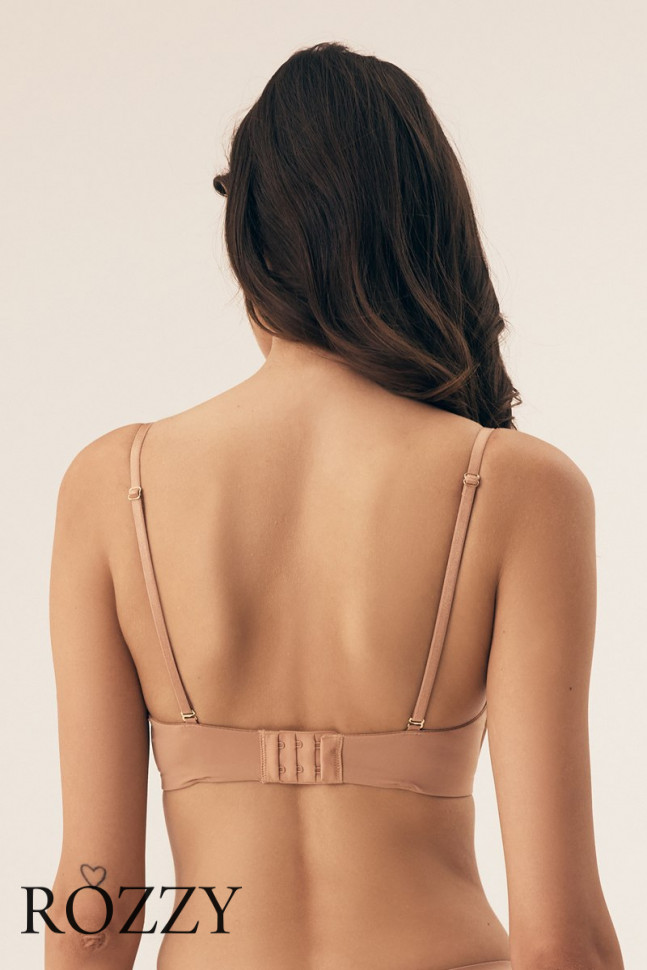 Бюстгальтер корбей пуш-ап Esotiq Novelty/82X 43127 миндальный