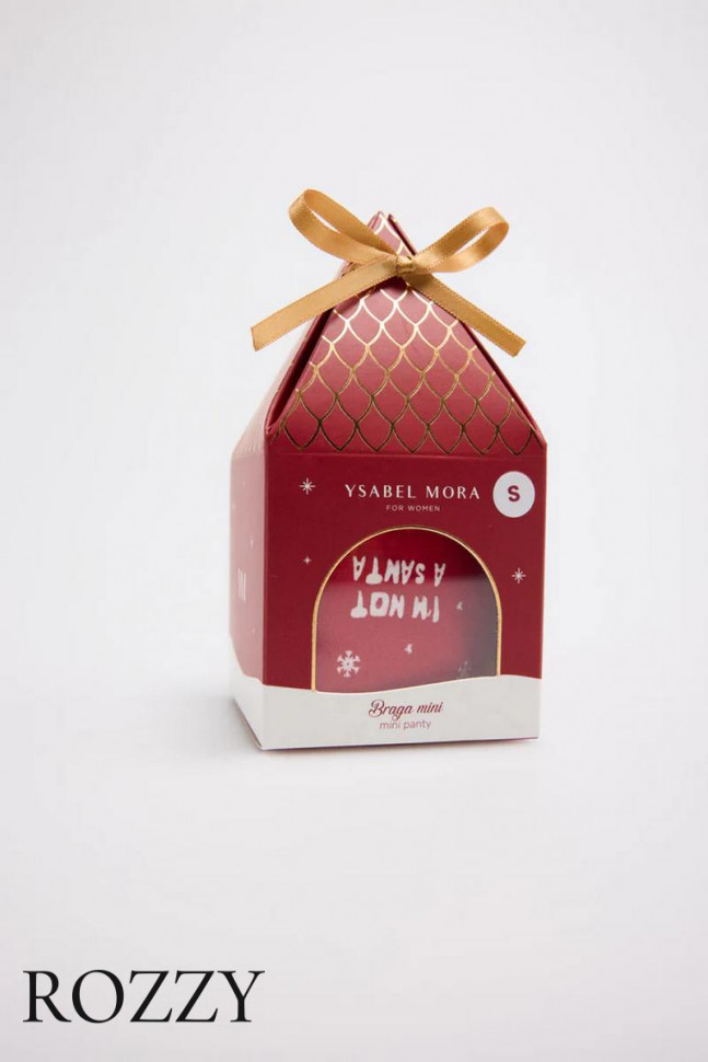 Трусы стринги хлопковые Ysabel Mora 19488 красный