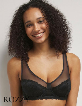 Бюстгальтер DIM Generous 0CMY черный