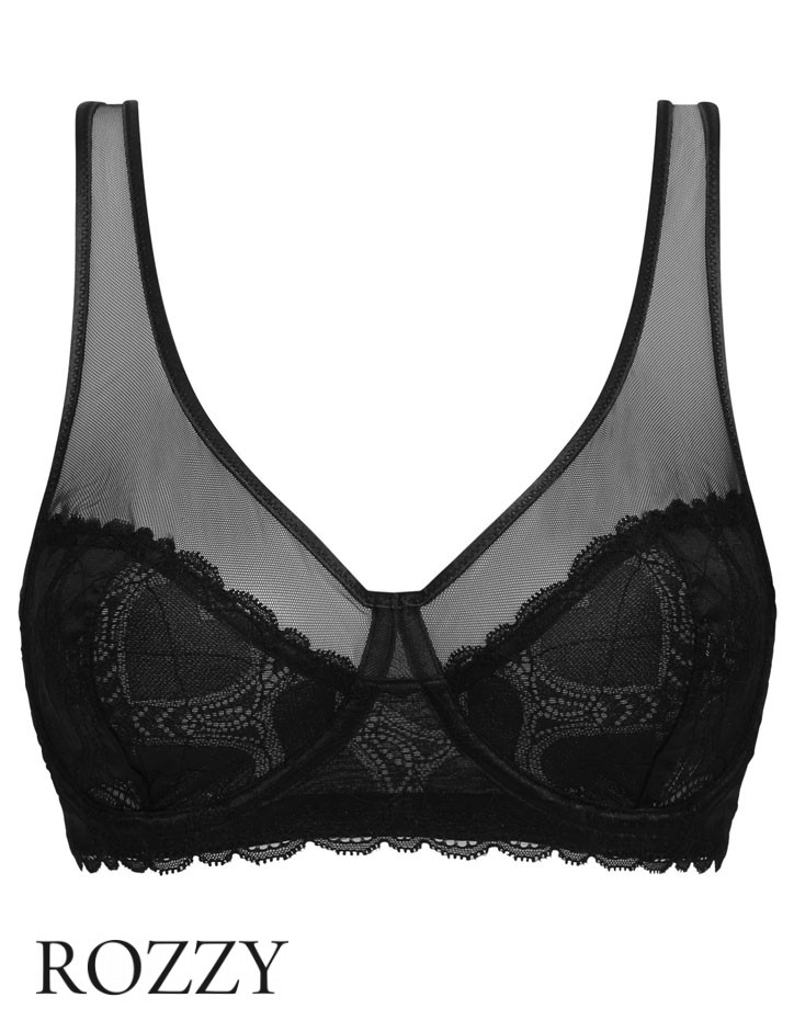 Бюстгальтер DIM Generous 0CMY черный