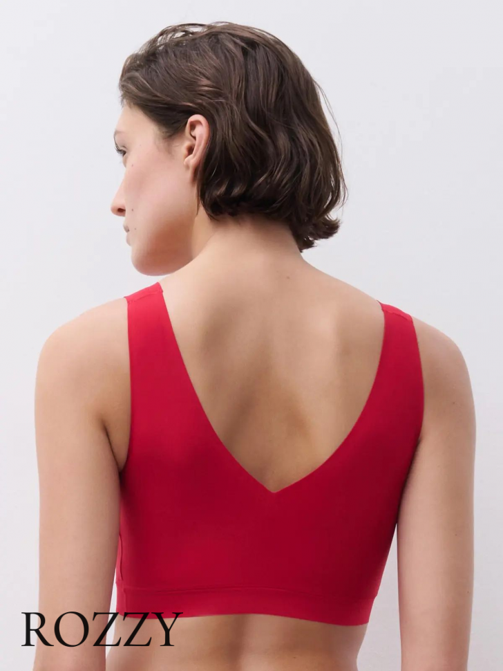 Топ Chantelle Soft Stretch C16A10 красный (0YU)