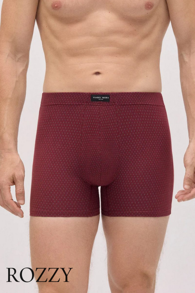 Трусы шорты мужские Ysabel Mora 20425 серый/бордовый (уп.2шт.)