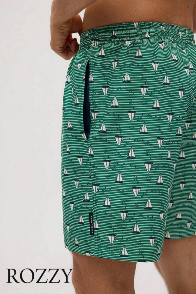 Шорты купальные мужские Ysabel Mora 90315 зеленый