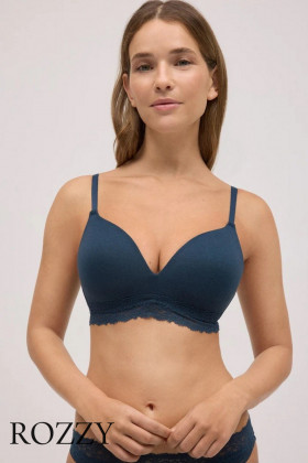 Бюстгальтер без косточек Ysabel Mora 10761 темно-синий