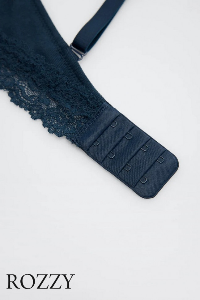 Бюстгальтер без косточек Ysabel Mora 10761 темно-синий