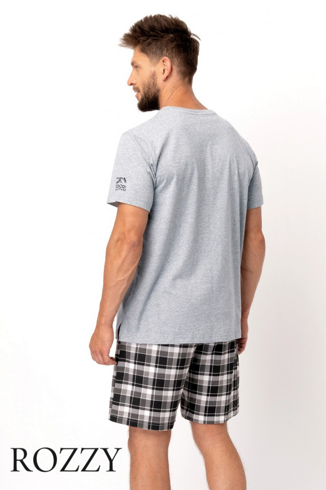 Пижама мужская Key MNS 460 серый