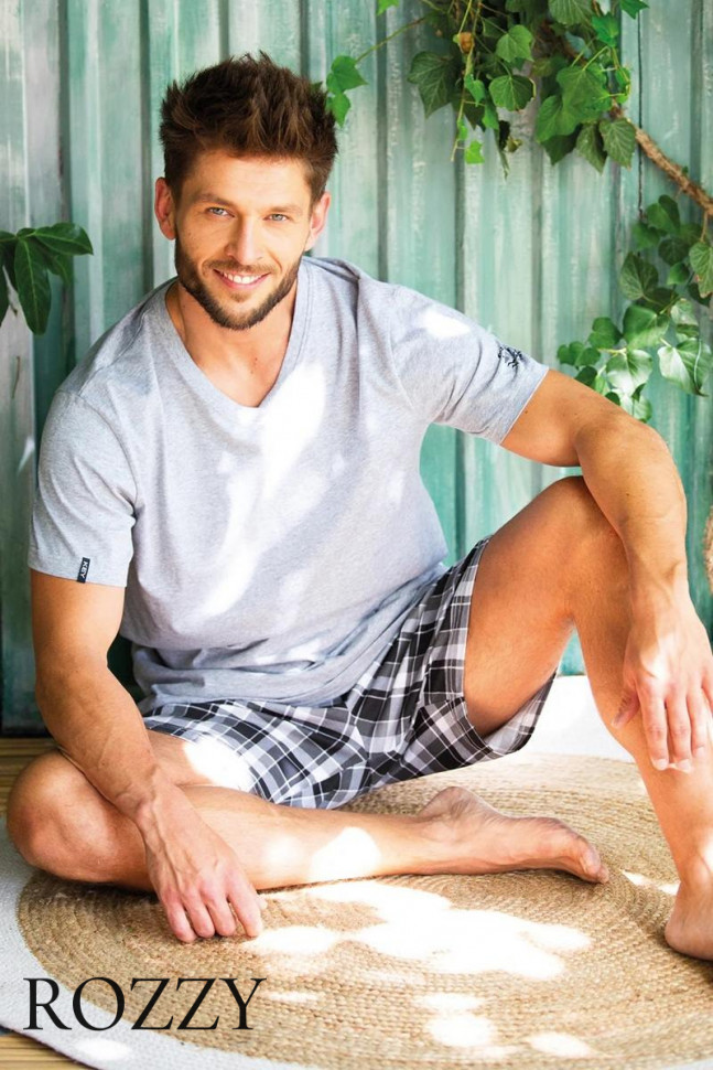 Пижама мужская Key MNS 460 серый