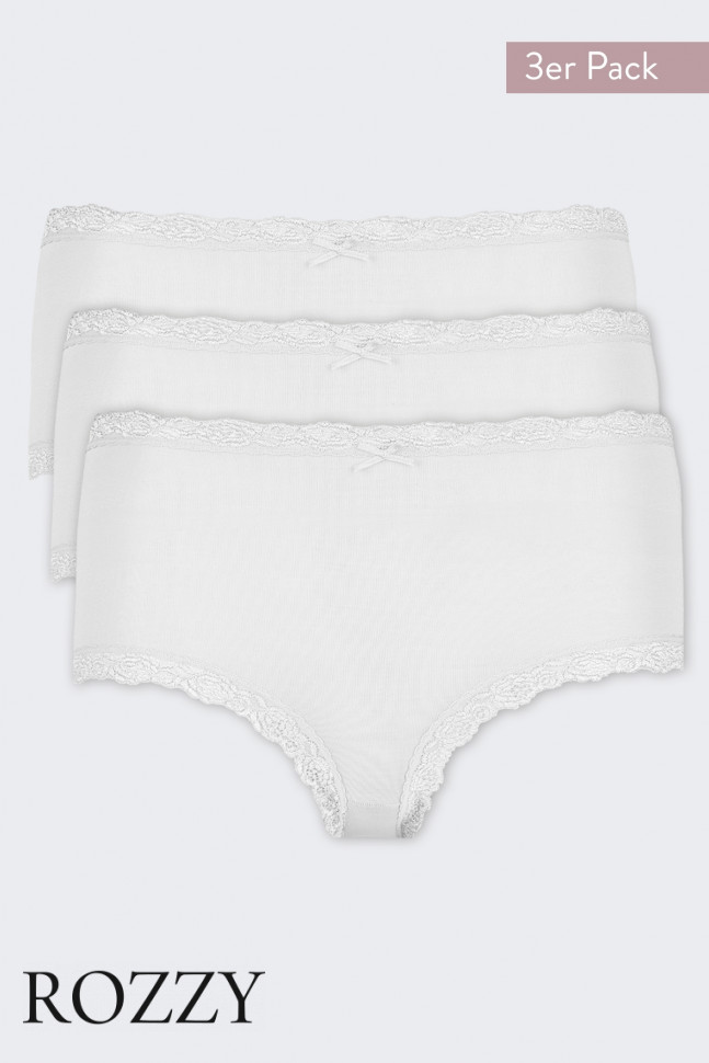 Трусы макси Nina Von C Cosy 1616058499 белый (уп.3шт.)