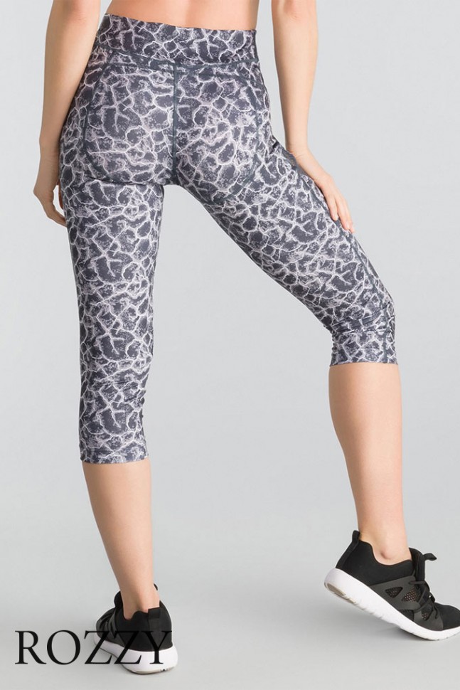 Легинсы спортивные Shock Absorber S066C серый асфальт