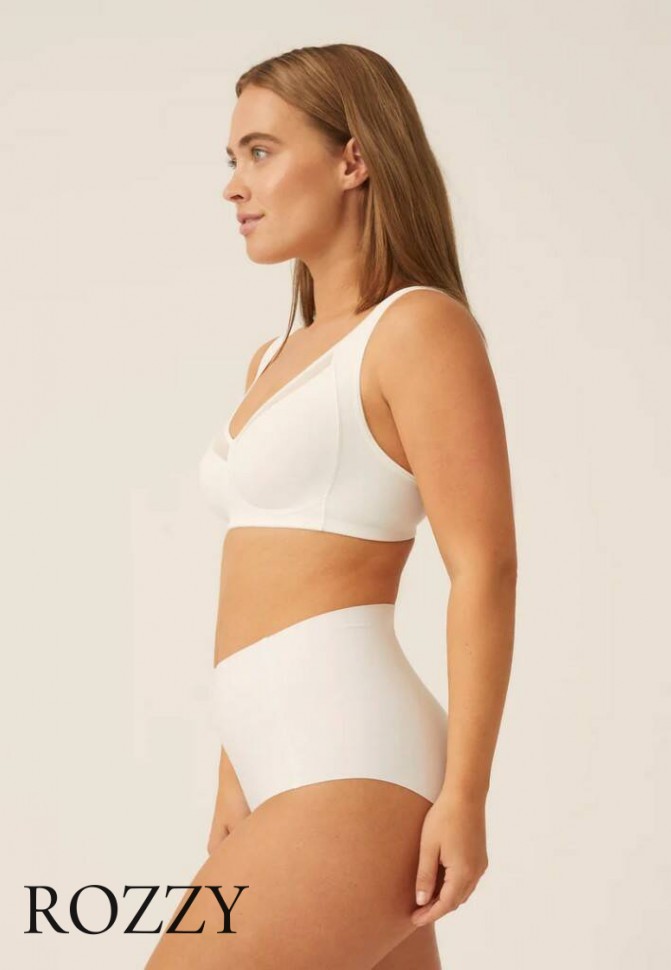 Бюстгальтер без косточек Naturana 5504 белый К