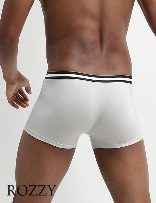 Трусы шорты мужские DIM 6578/4 черный/серый (уп.4шт.)