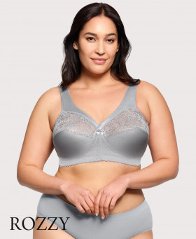 Бюстгальтер без косточек Glamorise GI1000 серый