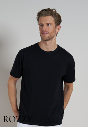 Футболка мужская Ceceba 001573/3XL-4XL черный (уп.2шт.)