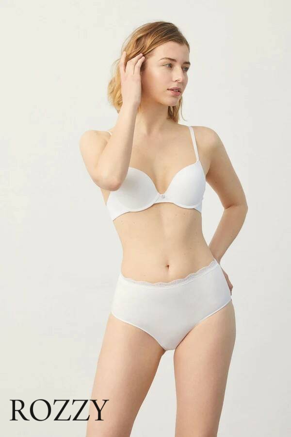 Трусы классика хлопковые Ysabel Mora 19684 белый