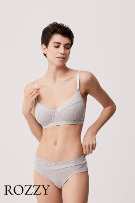 Бюстгальтер Ysabel Mora 10569 серый