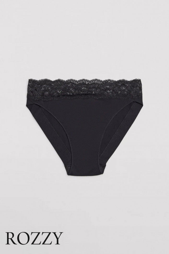 Трусы бикини хлопковые Ysabel Mora 19033 черный