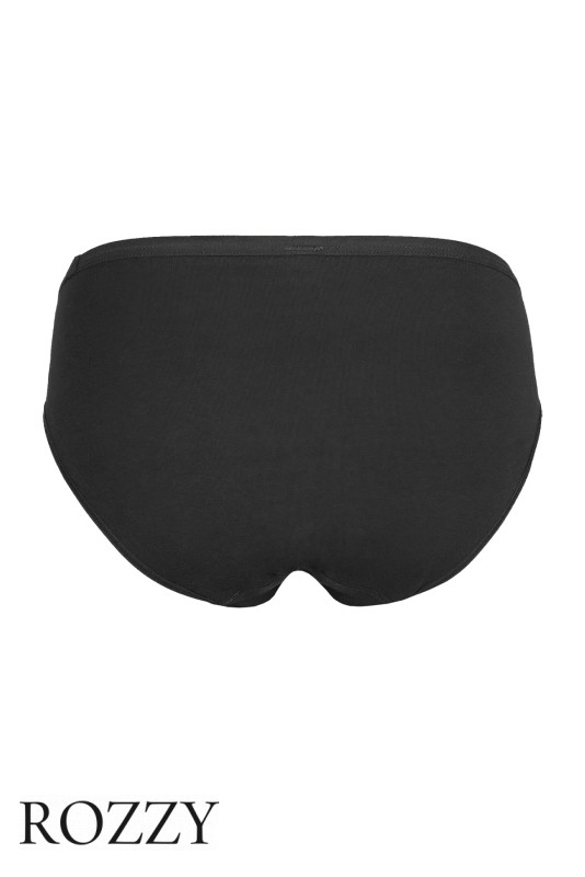 Трусы слипы хлопковые Nina Von C Base 402012299 черный (уп.2шт.)