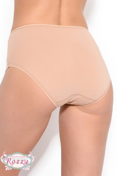 Трусы макси хлопковые Janira 31637 (уп.2шт.) белый, ванильный, песочный, черный