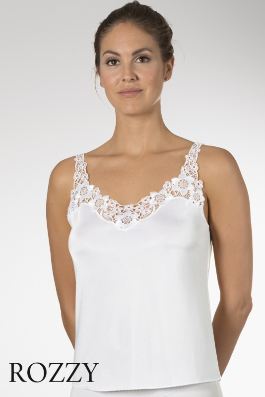 Майка вискозная Nina Von C Elegance 22480351 белый