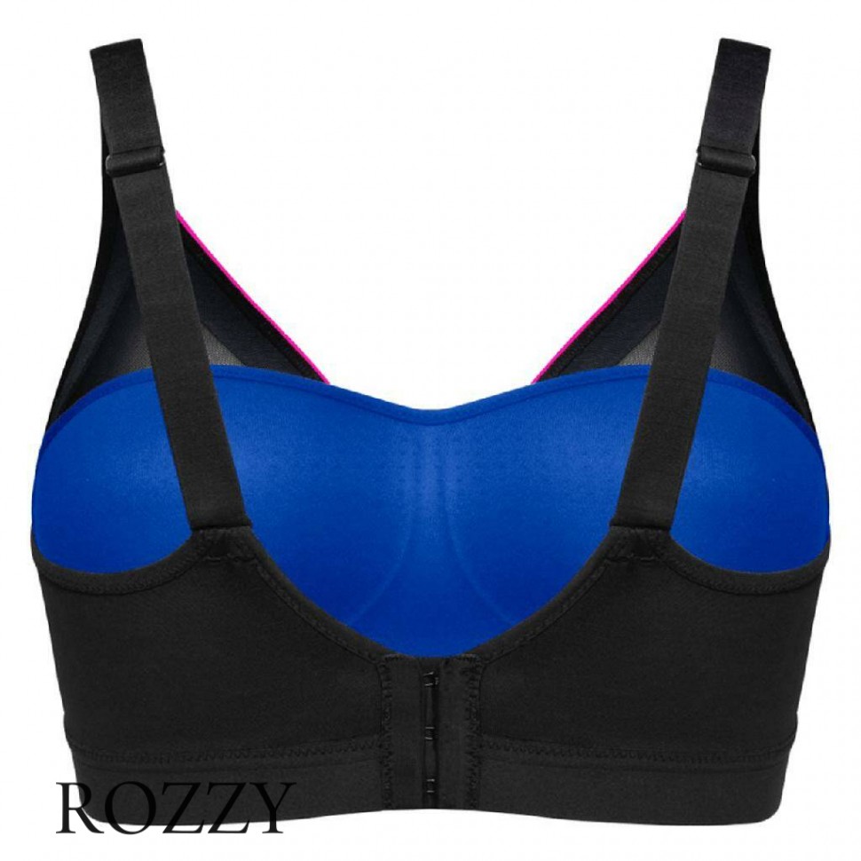 Бюстгальтер спортивный без косточек Shock Absorber S015F черный