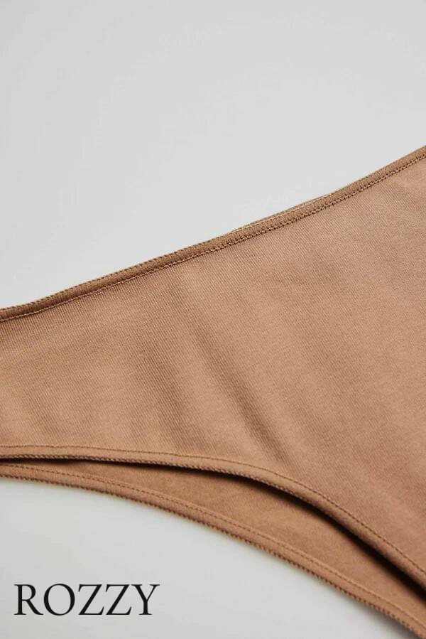 Трусы бразильяна хлопковые Ysabel Mora 19645 бежевый