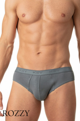 Трусы слипы мужские Key MPP 019 серый (уп.2шт.)