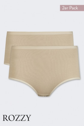 Трусы макси хлопковые Nina Von C Base 4016012299 бежевый (уп.2шт.)