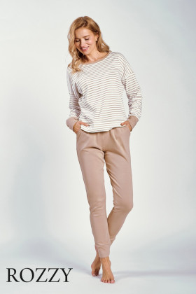 Пижама хлопковая Taro Maggie 3226 светло-бежевый