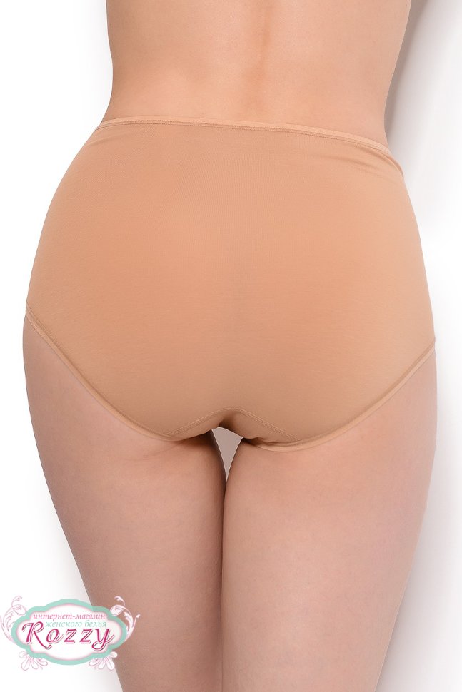 Трусы макси хлопковые Janira 31690 белый, ванильный, песочный, черный